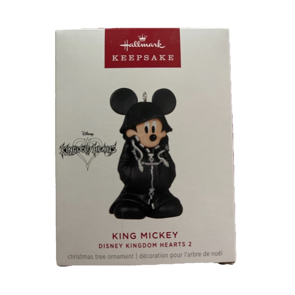 Hallmark Keepsake Disney Kingdom Hearts 2‎ Ornament "King Mickey" 2024 NIB